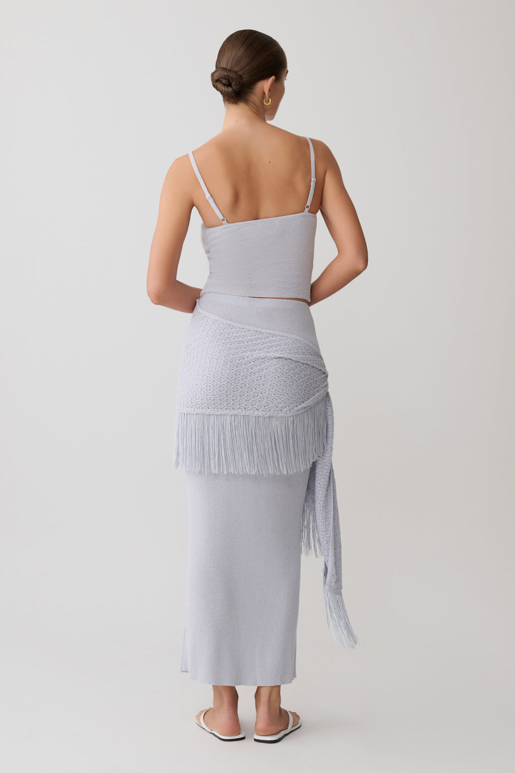 Jaytee Knit Top - Sky Blue