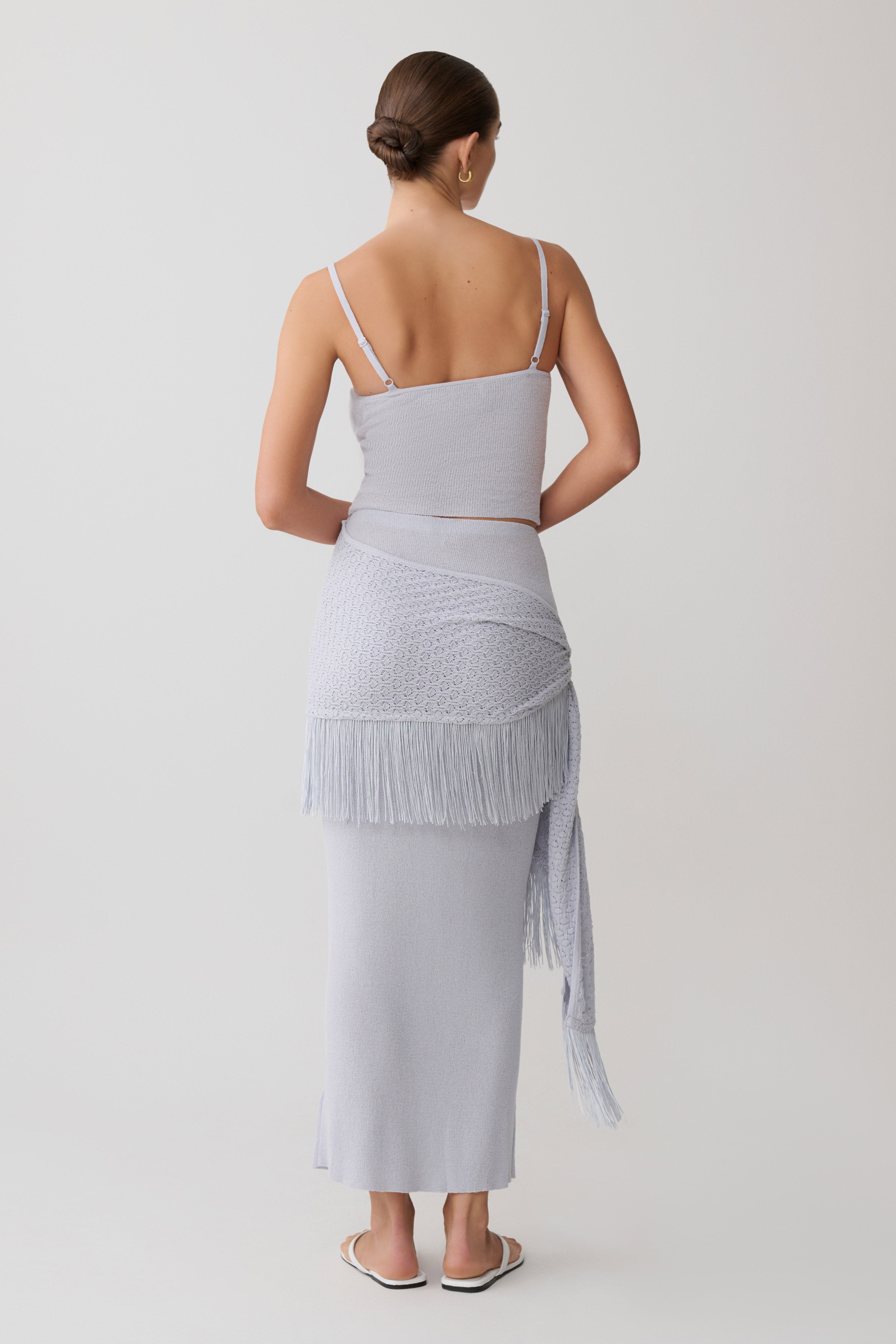 Jaytee Knit Top - Sky Blue