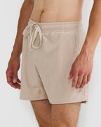 Men's Cotton Shorts with Elastic Waistband