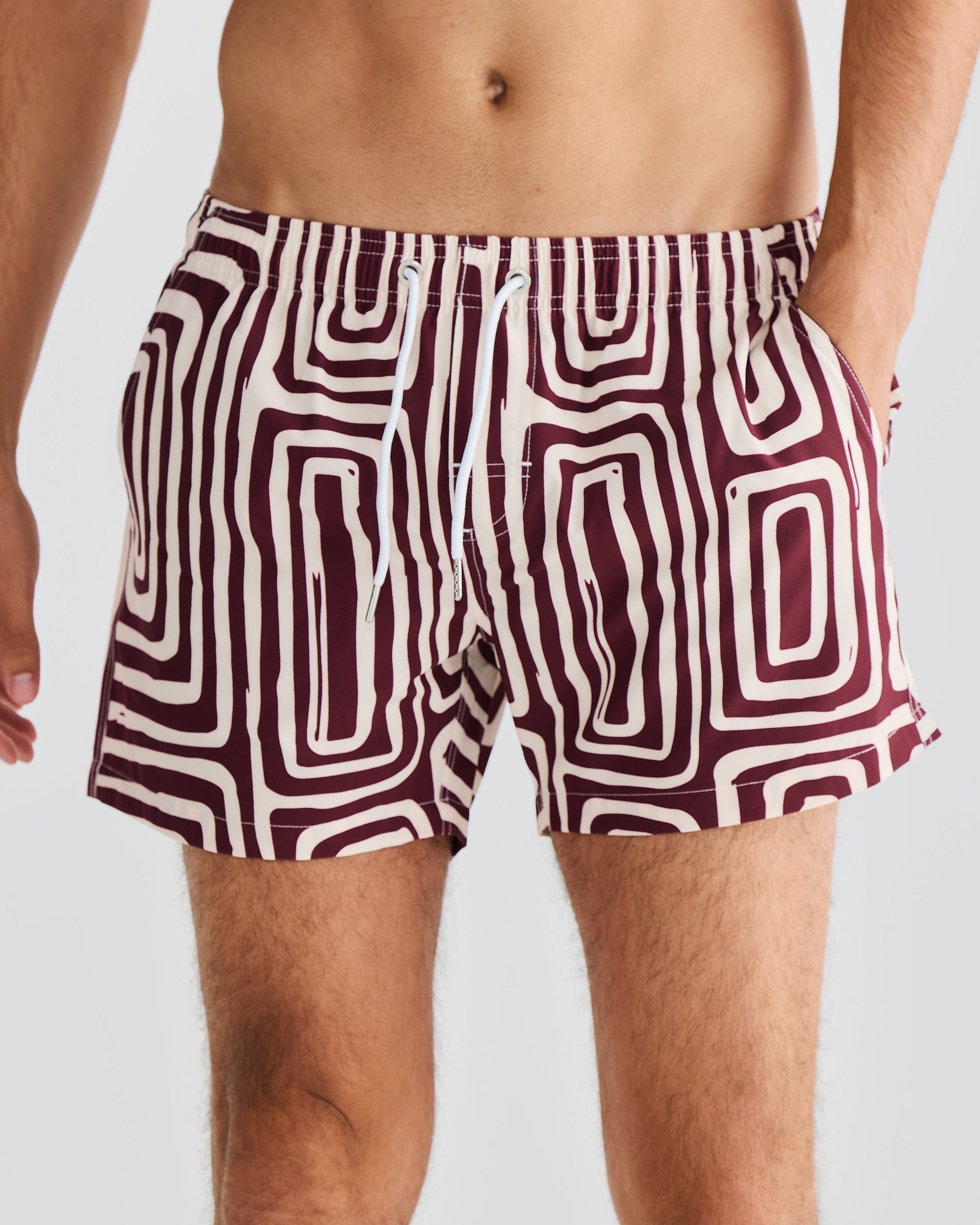 Men's Swim Shorts with Quick-Drying Fabric – Comfortable Fit