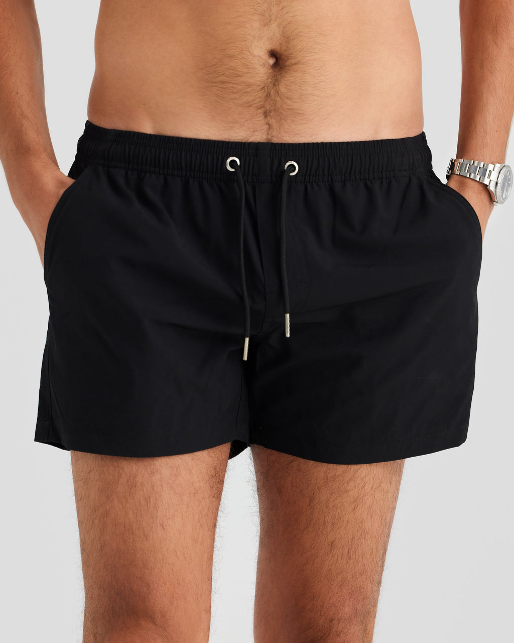 Men's Swim Trunks with Quick-Drying Fabric – Slim Fit Design