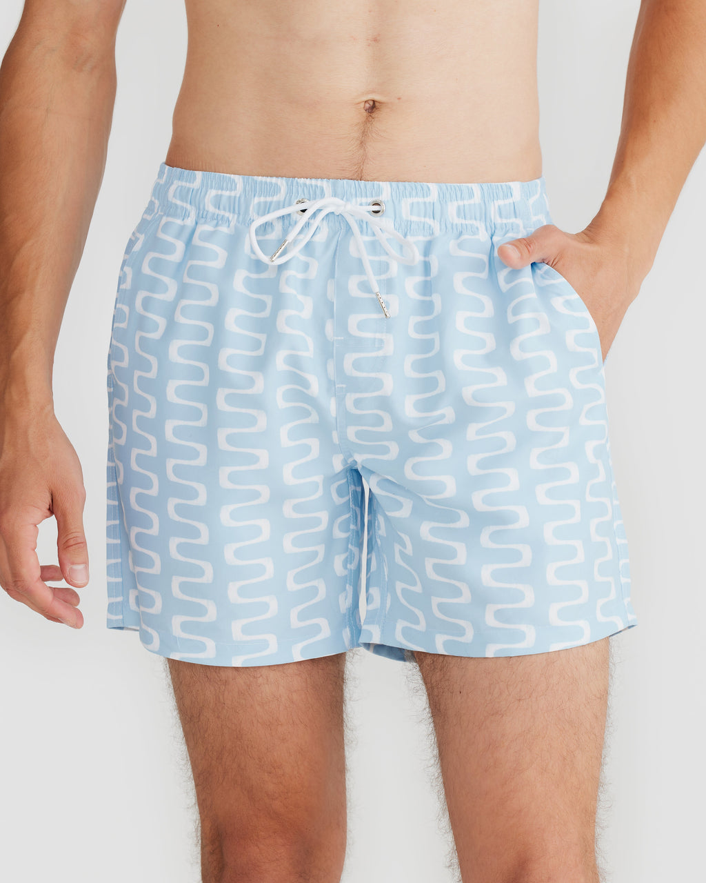 Men's Swim Trunks with Quick-Drying Fabric – Slim Fit Design