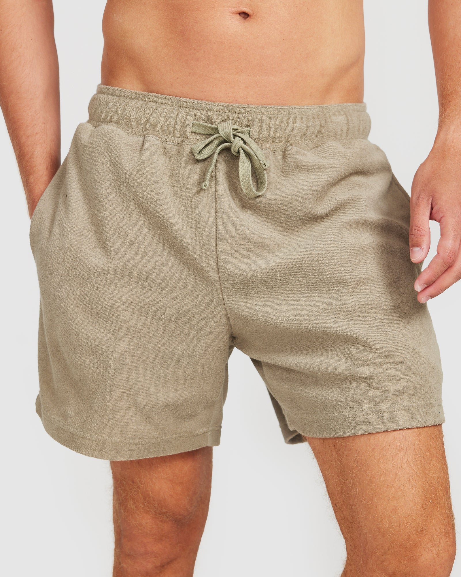 Mens Cotton Relaxed Fit With Elastic Waistband