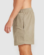 Mens Cotton Relaxed Fit With Elastic Waistband