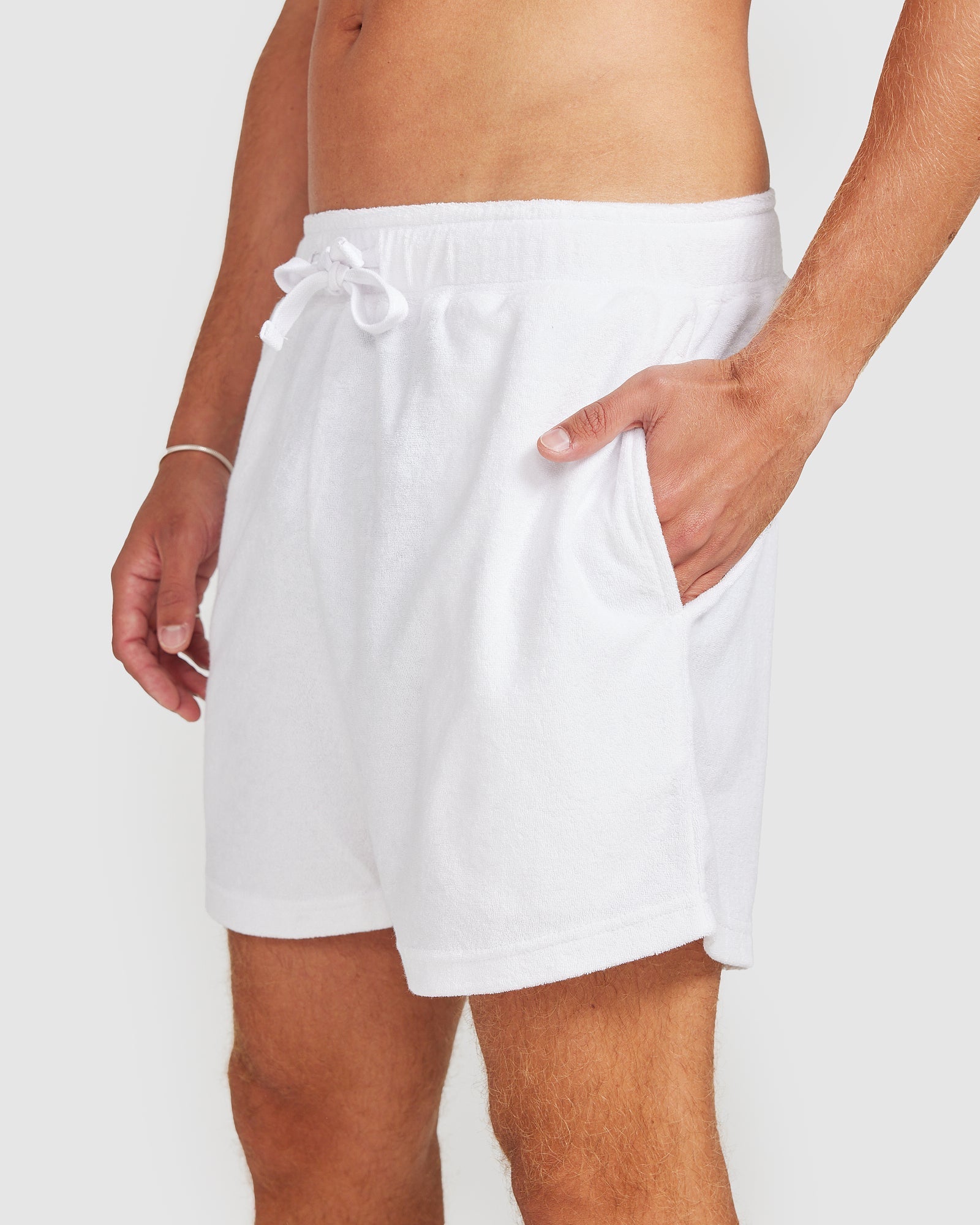 Mens Relaxed Fit With Elastic Waistband
