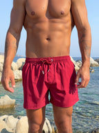 Mens Swim Shorts with Quick-Drying Fabric