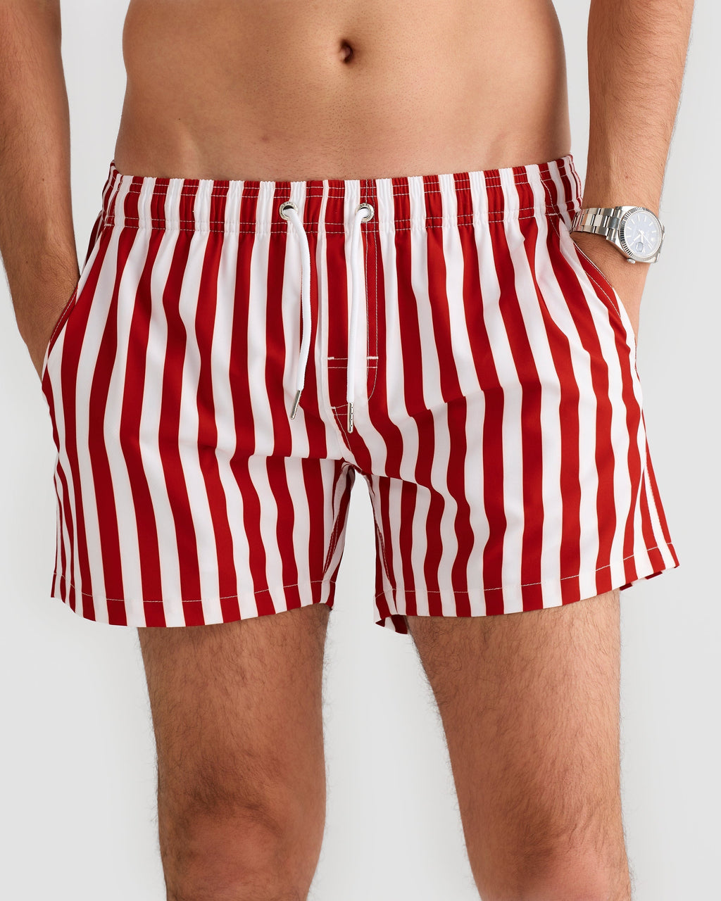 Mens Swim Shorts with Quick-Drying Stretch Fabric – Comfortable