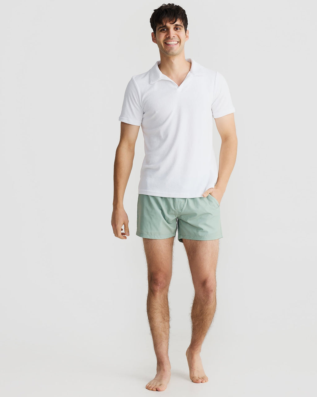 Mens Swim Trunks with Quick-Drying Fabrication – Comfortable Fit